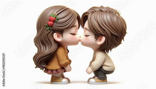 boy and girl, generative ai