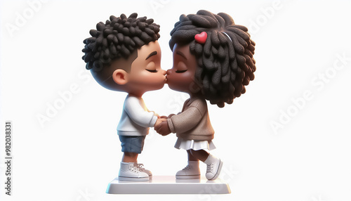 boy and girl, generative ai