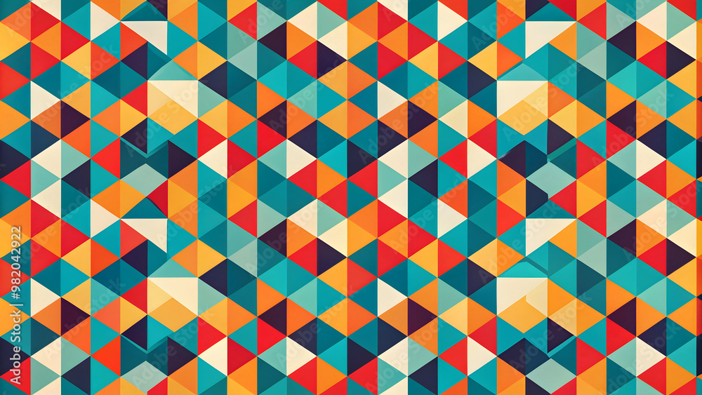 Abstract geometric pattern design with alternating shapes and colors, geometric, abstract, design, repetitive Abstract geometric pattern design with alternating shapes and colors, geometric, abstract, design, repetitive