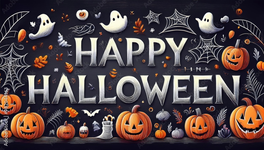 happy halloween text design happy halloween text design