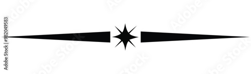 delimiter text devider vector isolated