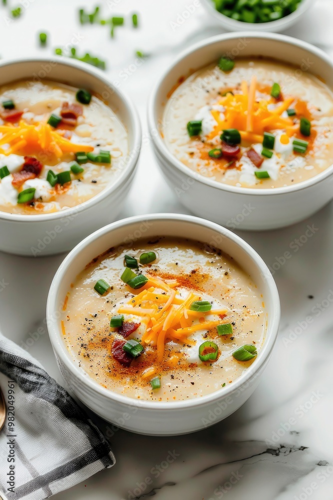 Flavorful Loaded Baked Potato Soup Flavorful Loaded Baked Potato Soup