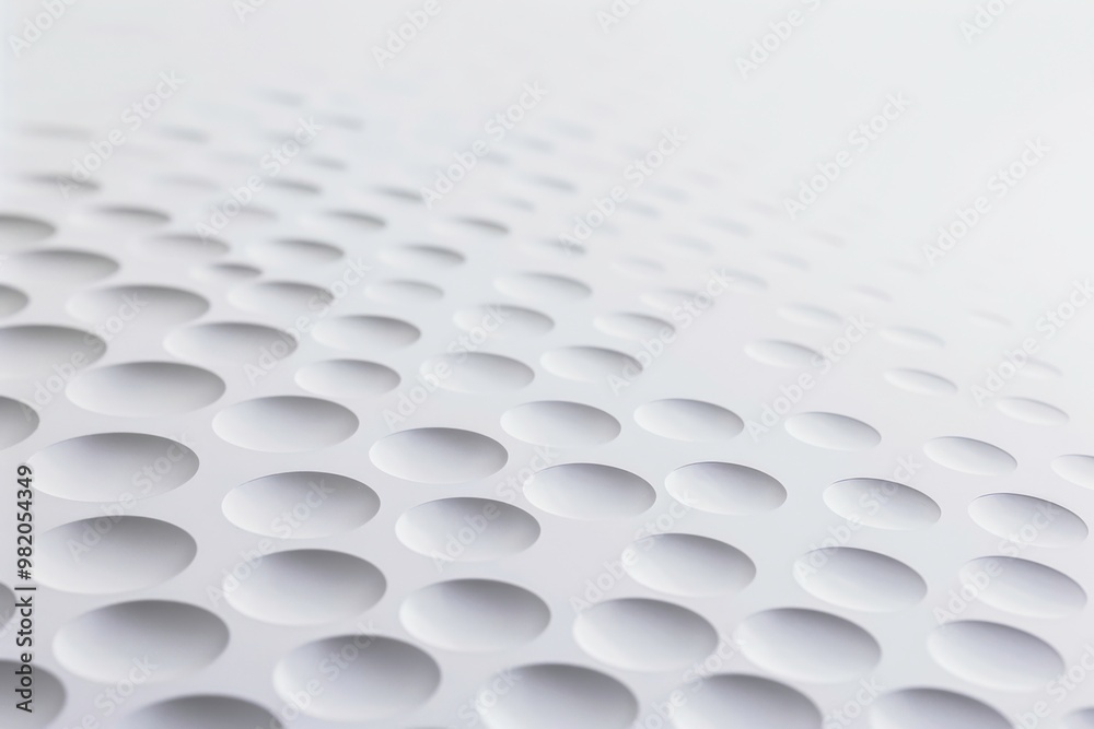 Naklejka premium Serene composition of interconnected circles in a harmonious dance