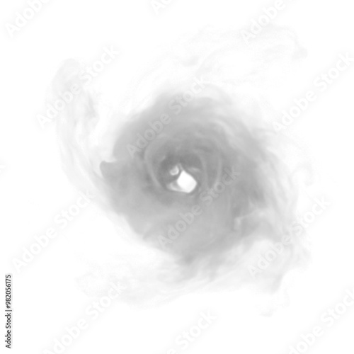 tornado on transparent background