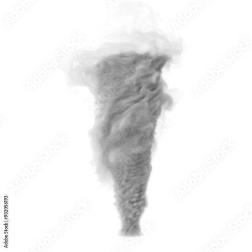 tornado on transparent background