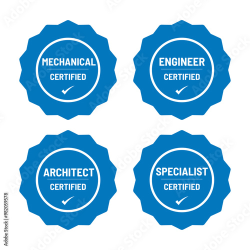 Certified Professional Badges for Business. 