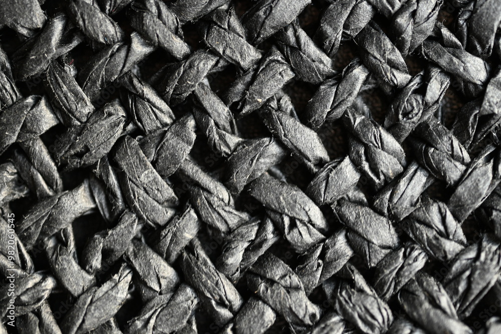 macro black paper hat texture as background, panama hat texture close up, panama hat paper macro black paper hat texture as background, panama hat texture close up, panama hat paper