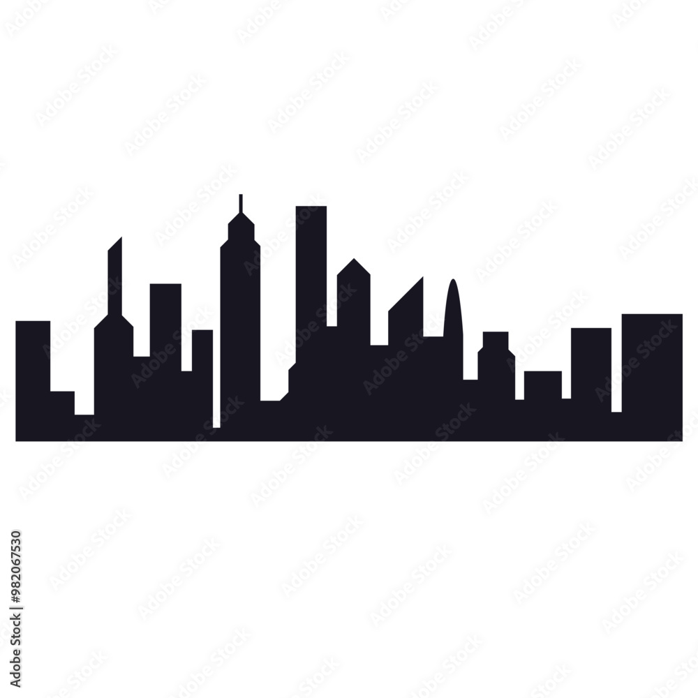 City Building Silhouette