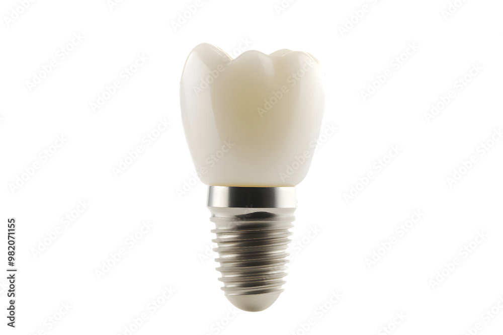 Dental implant isolated on transparent background Dental implant isolated on transparent background