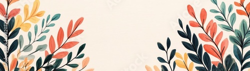 Close-up foliage, artistic drawing strokes, earthy ambiance, watercolor style