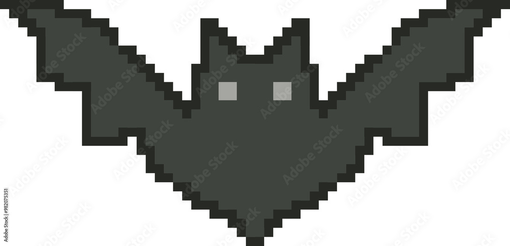 Fototapeta premium Pixel bat