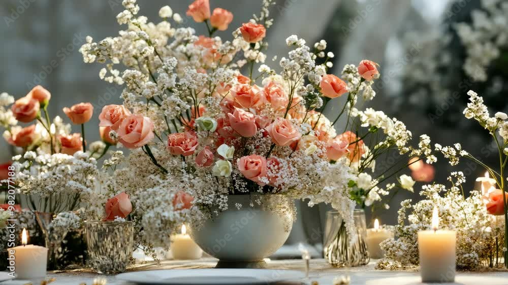 Elegant floral centerpiece ideas for a beautiful table setting at a spring gathering Elegant floral centerpiece ideas for a beautiful table setting at a spring gathering