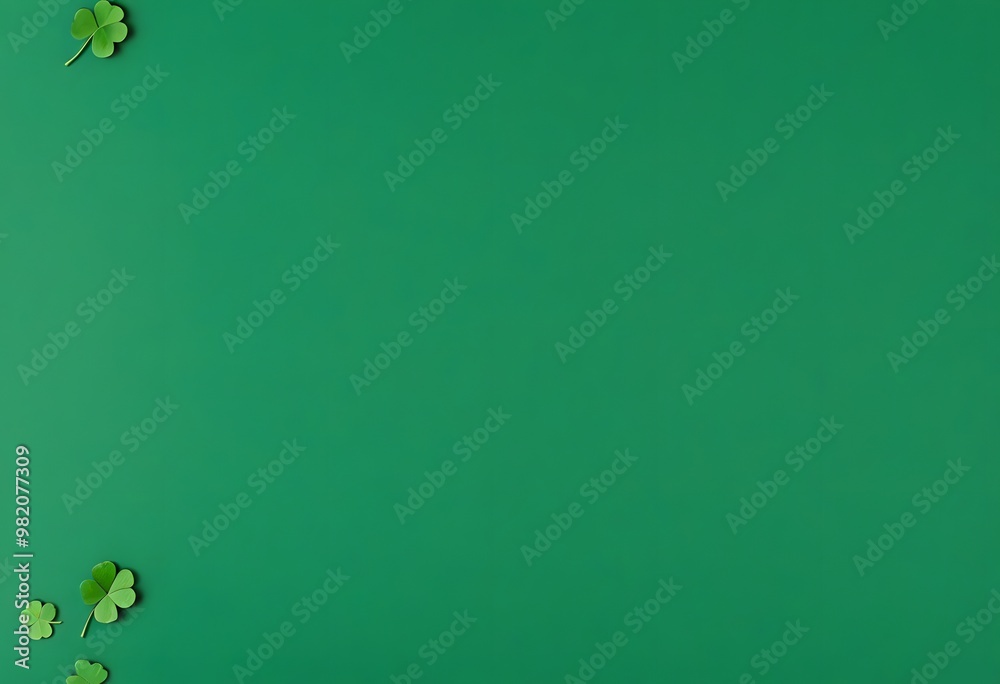 Frame of Shamrocks clover leaves St. Patrick's Day celebrating background on blurred light green background. 3d rendering
Frame of Shamrocks clover leaves St. Patrick's Day celebrating background on blurred light green background. 3d rendering