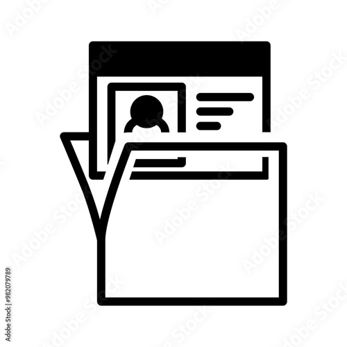 Vector solid black icon for Laminate