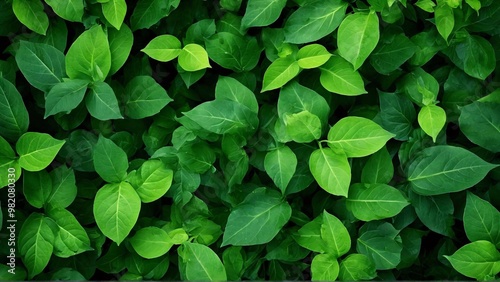 natural green leaves background