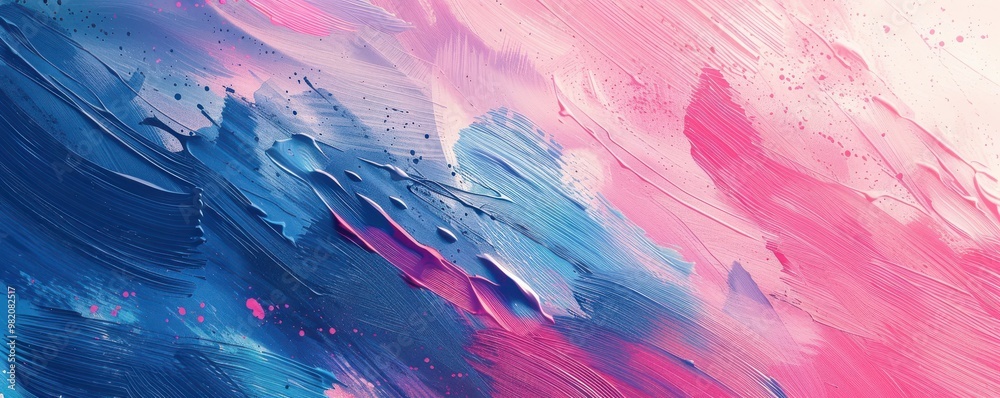 Vivid brushstrokes in vibrant colors blend seamlessly, creating a dynamic, energetic abstract art piece. Free copy space for text. Vivid brushstrokes in vibrant colors blend seamlessly, creating a dynamic, energetic abstract art piece. Free copy space for text.