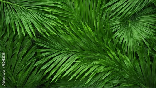 green pine background