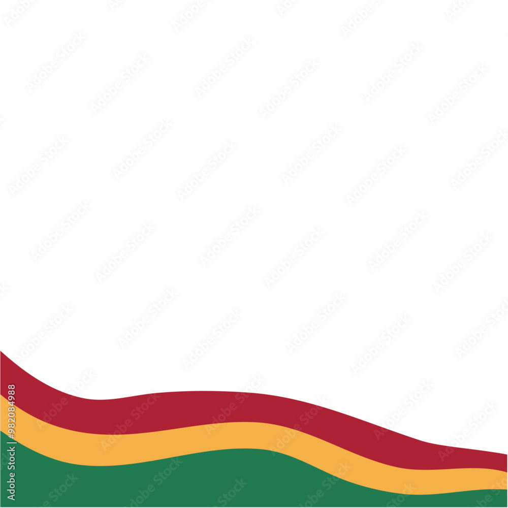 Fototapeta premium Juneteenth Border