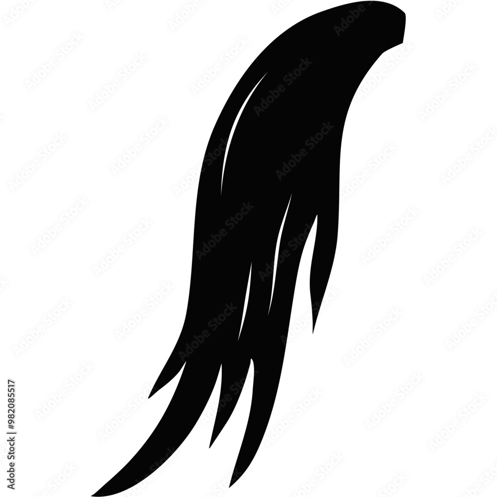 Ponytail Silhouette Ponytail Silhouette