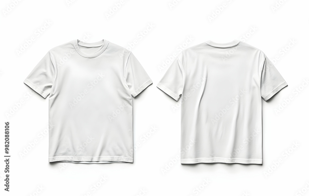 Gray T-Shirt Mockup Front Back View Apparel Gray T-Shirt Mockup Front Back View Apparel