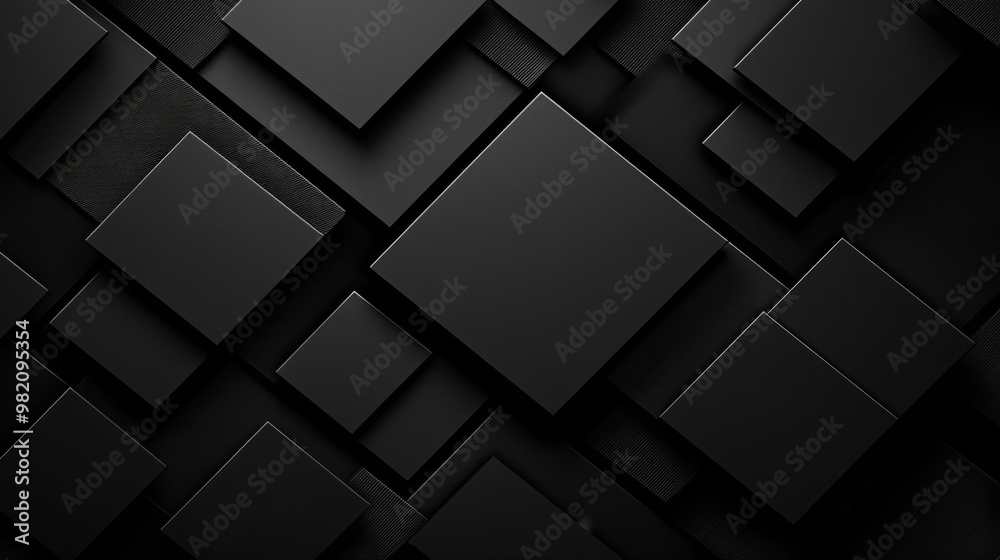 Subtle black-on-black patterns with geometric shapes etched into a dark, textured background, creating a sense of depth and sophistication in a minimalist style Subtle black-on-black patterns with geometric shapes etched into a dark, textured background, creating a sense of depth and sophistication in a minimalist style