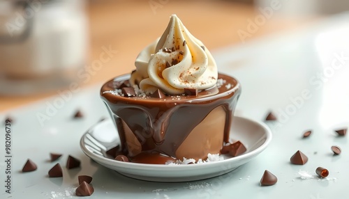 chocolate mousse dessert