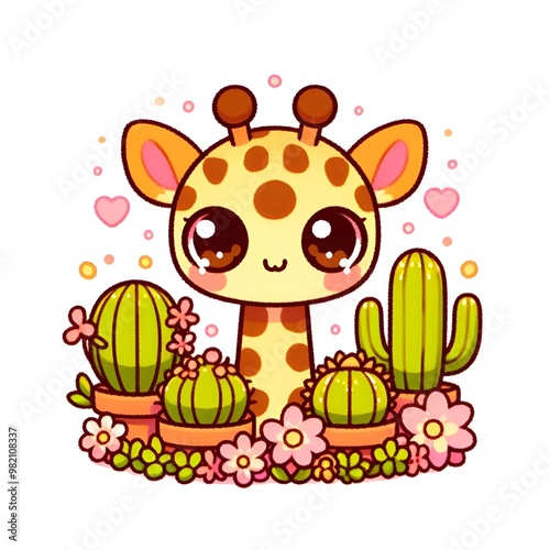 Chibi giraffe