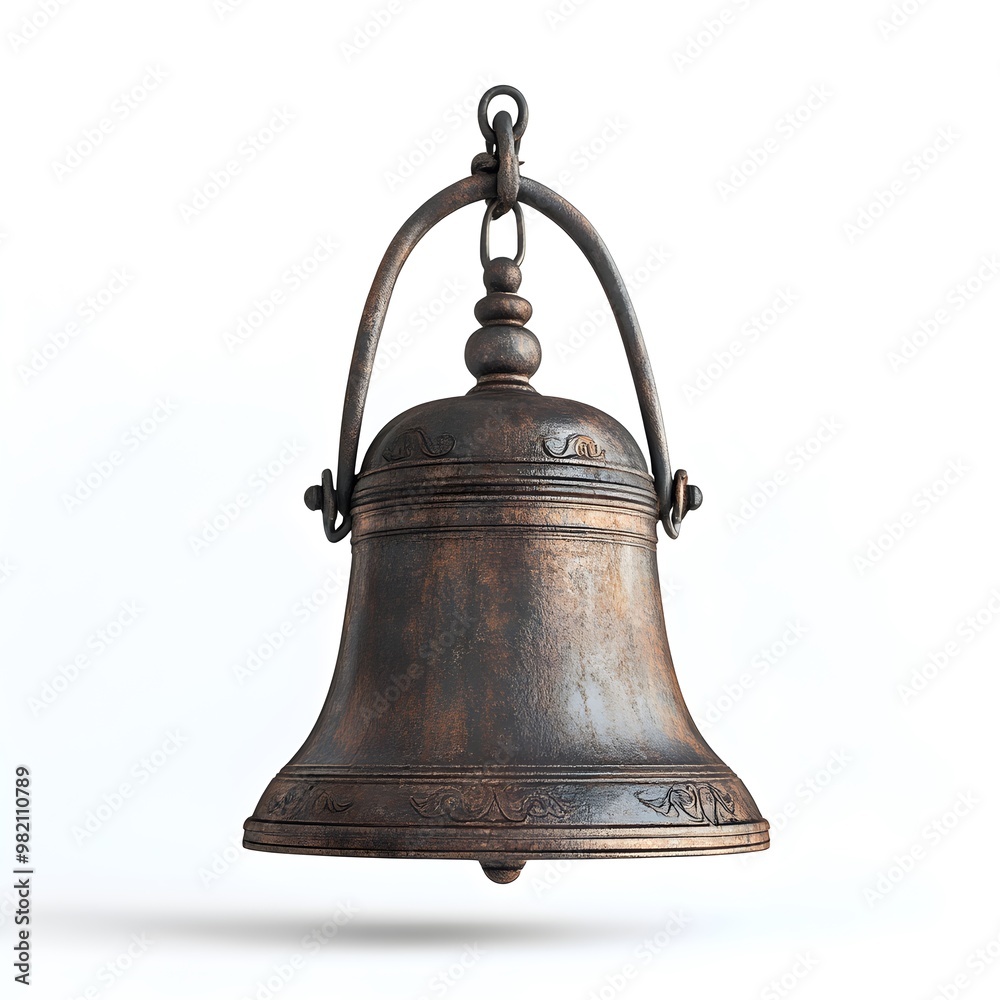 Sharp and detailed high-resolution image of a music instrument bell for designers Sharp and detailed high-resolution image of a music instrument bell for designers