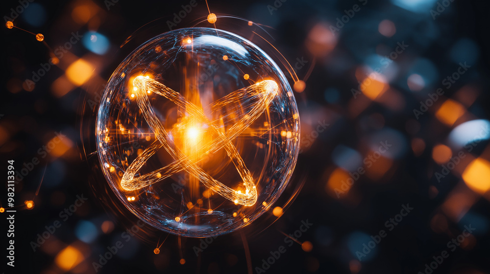 Isotopes derived from uranium in a nuclear fission process, focusing on atomic transformation Isotopes derived from uranium in a nuclear fission process, focusing on atomic transformation
