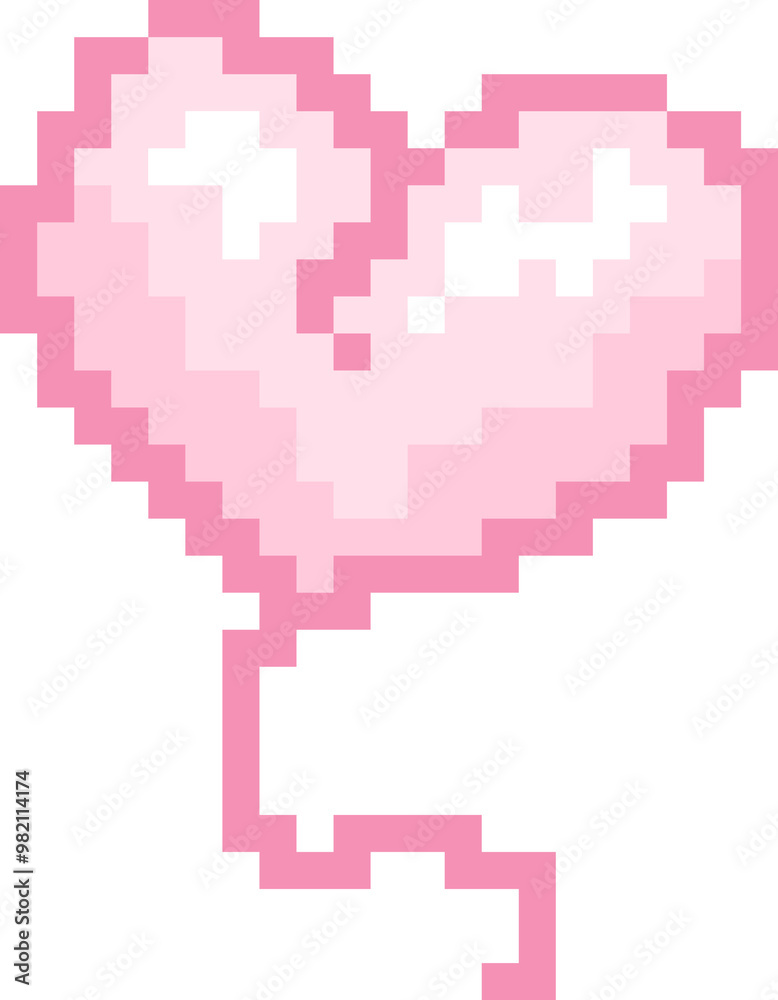 Fototapeta premium Pixel balloon