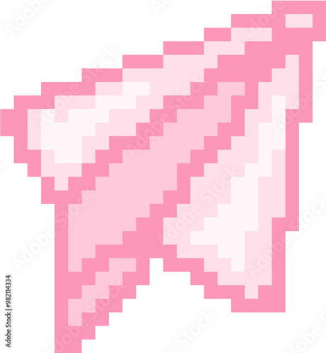 Pixel Paper airplane