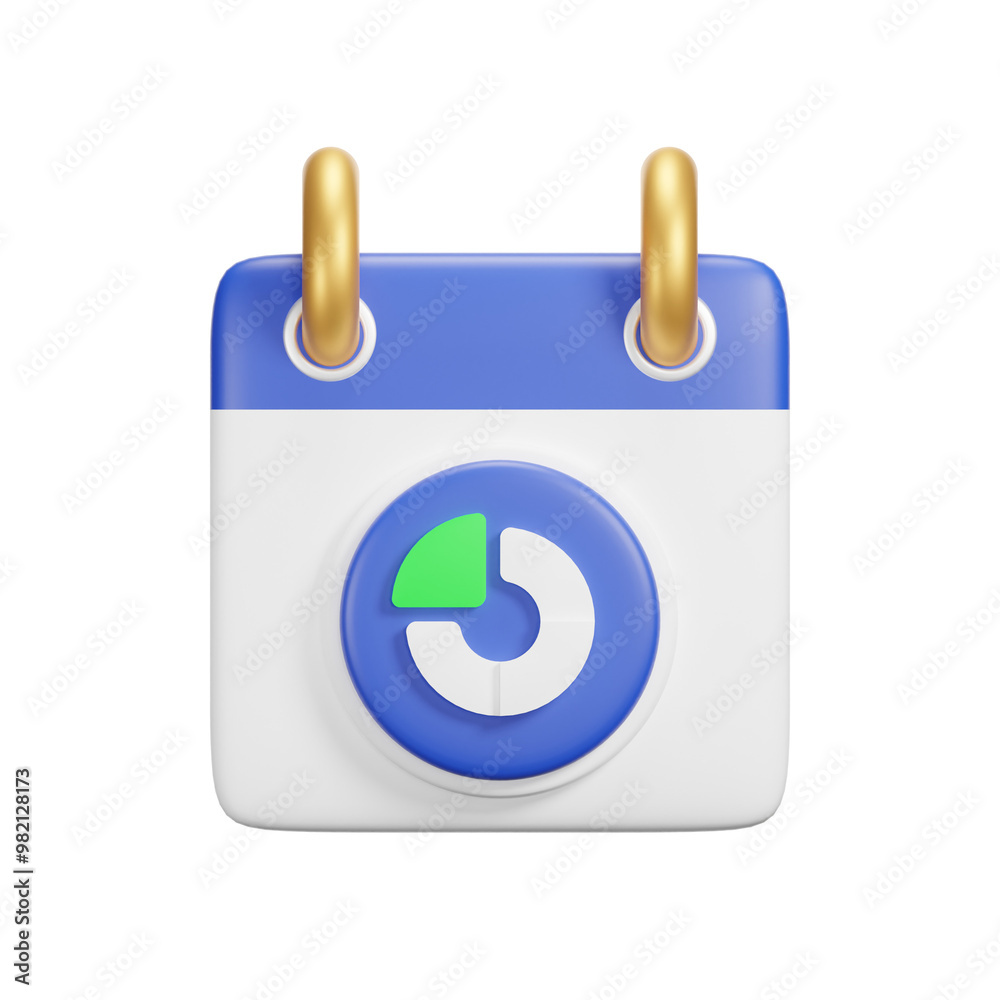 3d calendar icon render 3d calendar icon render