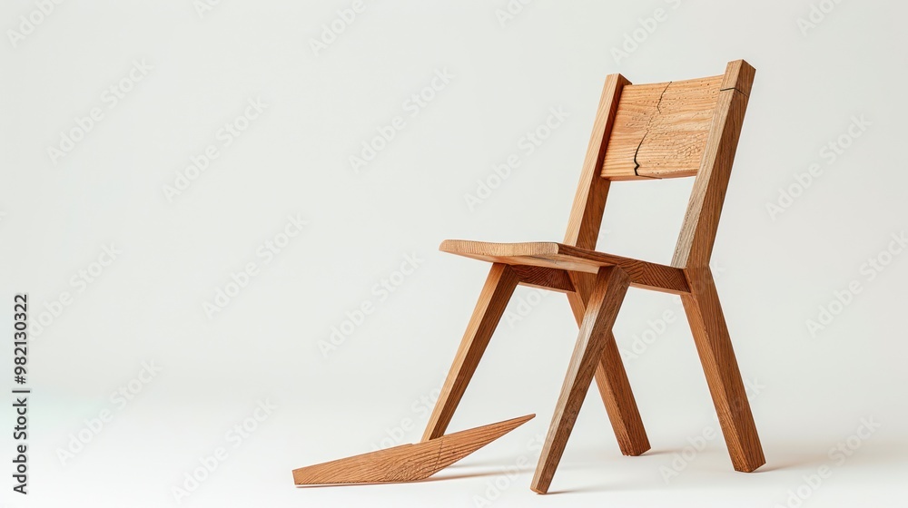 Broken Wooden Chair Broken Wooden Chair