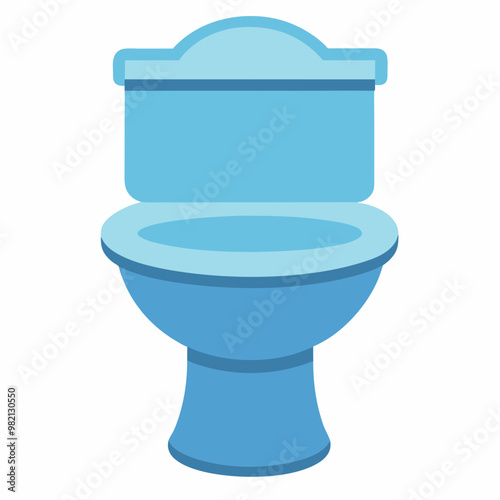 vector illustration of toilet