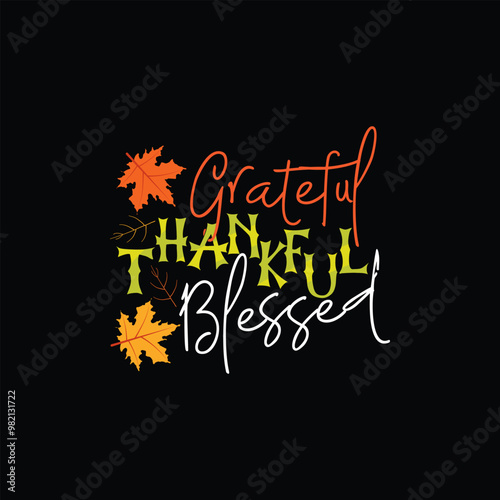 Thanksgiving t-shirt design photo
