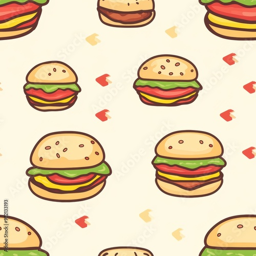 Hamburger Pattern.