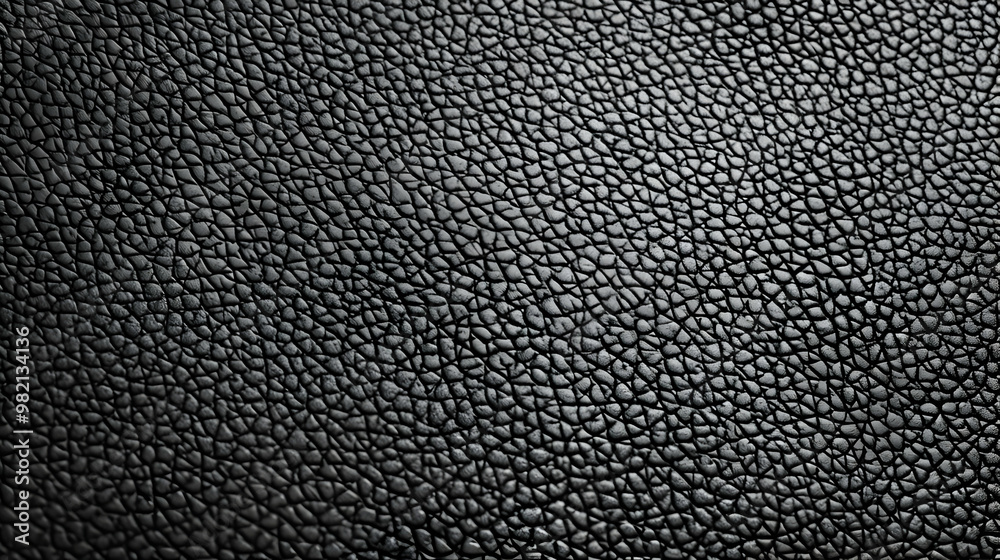 Close-Up Texture of Black Leather with a Rough and Grainy Surface, Ideal for Background or Design Elements Close-Up Texture of Black Leather with a Rough and Grainy Surface, Ideal for Background or Design Elements