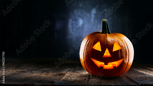 Glowing Halloween Pumpkin 