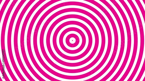 pink and white spiral animation background