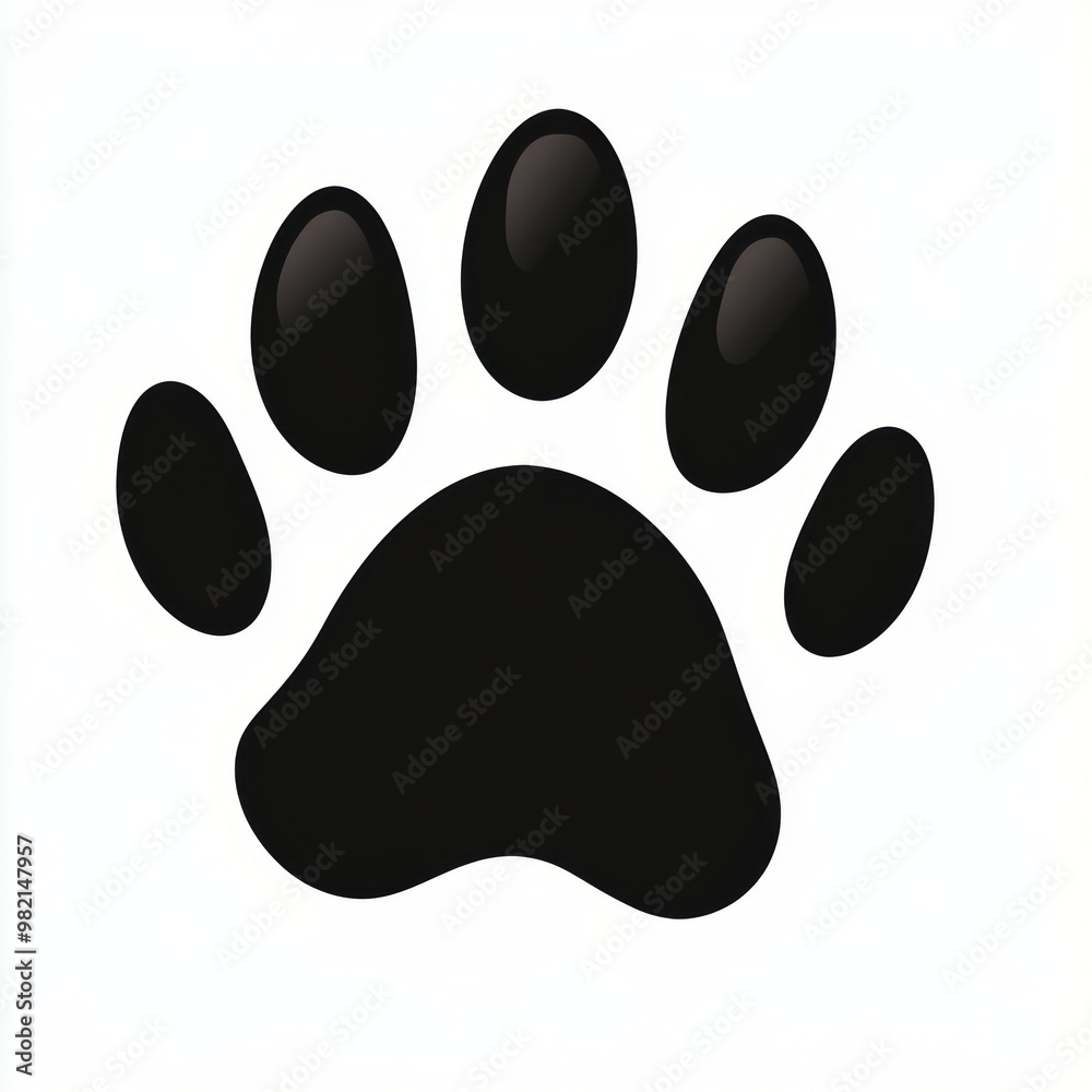 Paw Print Icon. Paw Print Icon.