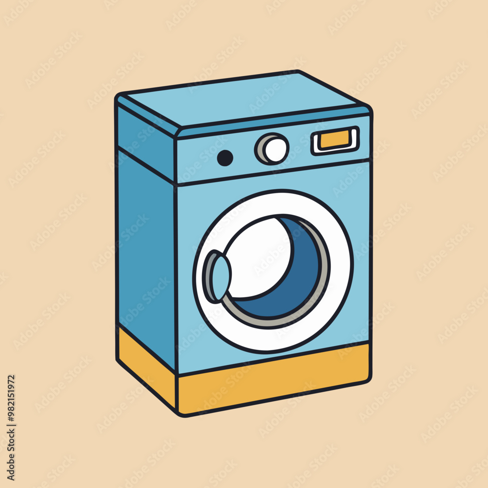 vector illustration of washing machine vector illustration of washing machine