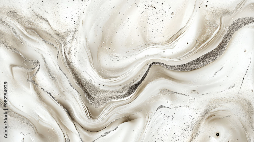 A smooth liquid marble background in soft ivory with subtle silver accents flowing across the design, offering an elegant and timeless luxurious look. A smooth liquid marble background in soft ivory with subtle silver accents flowing across the design, offering an elegant and timeless luxurious look.