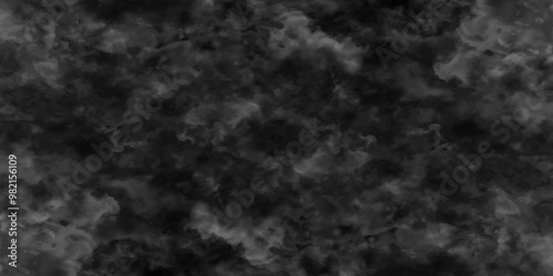 Abstract black fog design with smoke texture overlays. fume overlay design. background with smoke on black and Fog and smoky effect for photos design. Misty fog effect and Isolated black background.