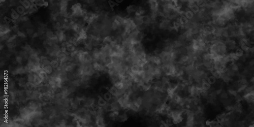 Abstract black fog design with smoke texture overlays. fume overlay design. background with smoke on black and Fog and smoky effect for photos design. Misty fog effect and Isolated black background.