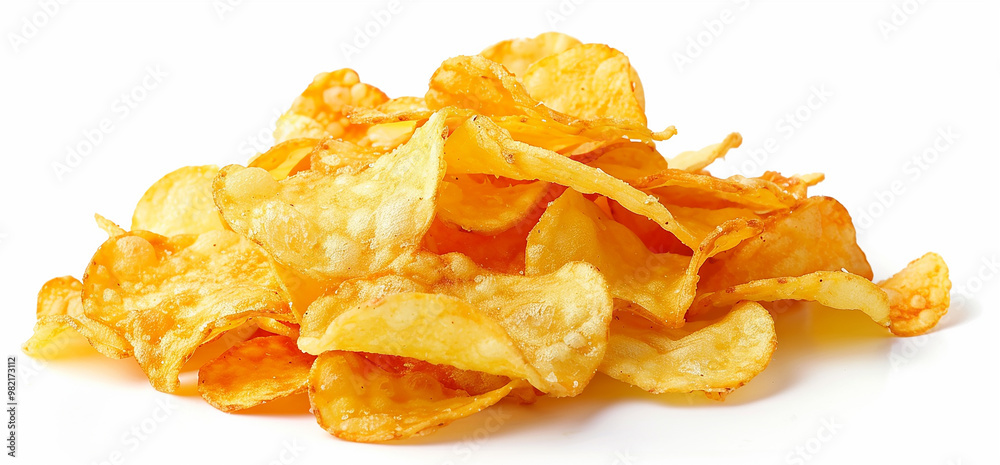 Plain potato chips Plain potato chips
