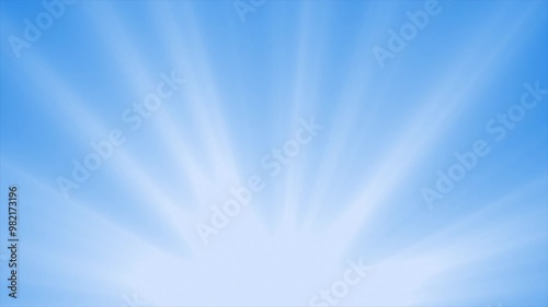 Wallpaper Mural Royal blue color slowly rotating shiny optical flares light rays modern background Torontodigital.ca