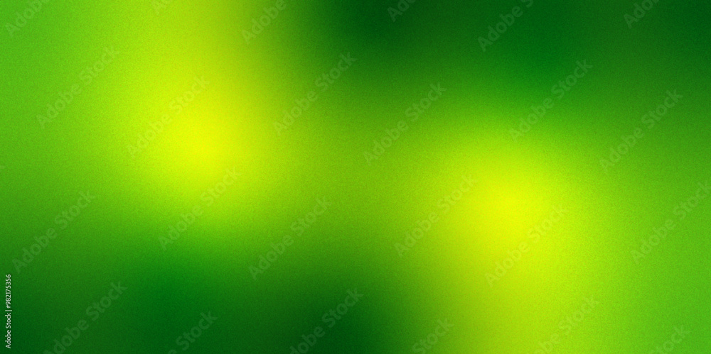 Obraz premium green gradient foil shimmer background texture. Pastel Color gradient, ombre. Rough, grain, noise. bright spots colorful. glossy yellowish green, fiery green foil. 
