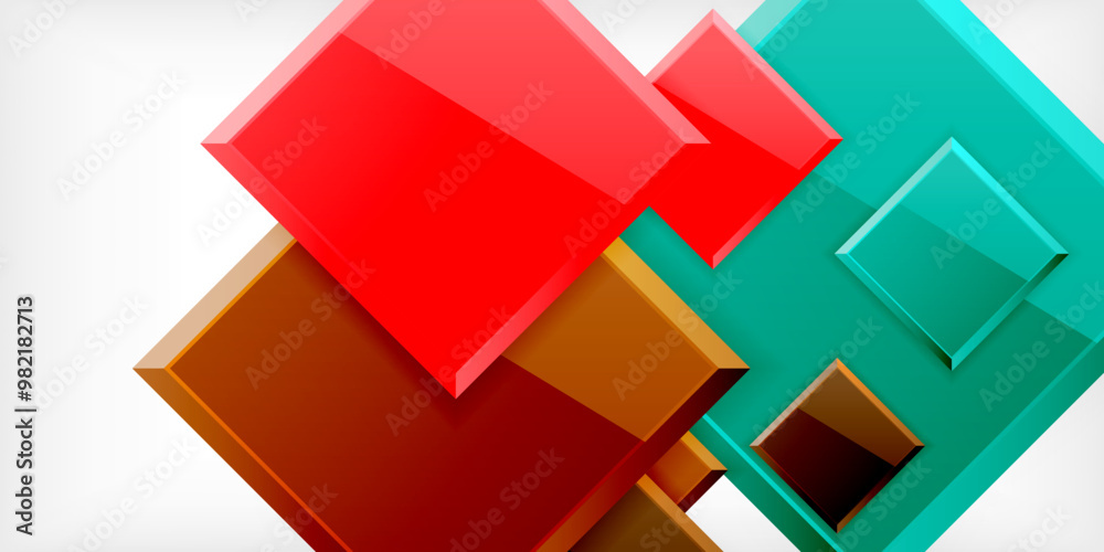 Shiny glossy metallic or plastic square design background. Vector Illustration For Wallpaper, Banner, Background, Card, Book Illustration, landing page Shiny glossy metallic or plastic square design background. Vector Illustration For Wallpaper, Banner, Background, Card, Book Illustration, landing page