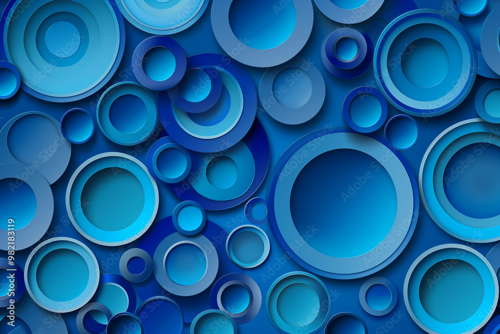 This captivating abstract background showcases a blend of modern blue circles, creating a dynamic and engaging visual experience that is perfect for various design projects. This captivating abstract background showcases a blend of modern blue circles, creating a dynamic and engaging visual experience that is perfect for various design projects.