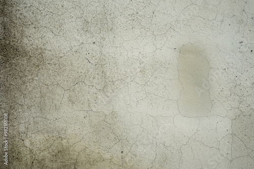 Cracked Weathered Concrete Wall Texture Background.